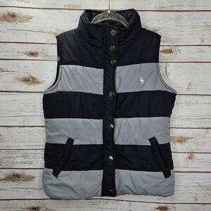 JJ Basics Zippered Puffy Vest Size Large